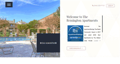 Desktop Screenshot of myremingtonapartments.com