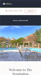 Mobile Screenshot of myremingtonapartments.com